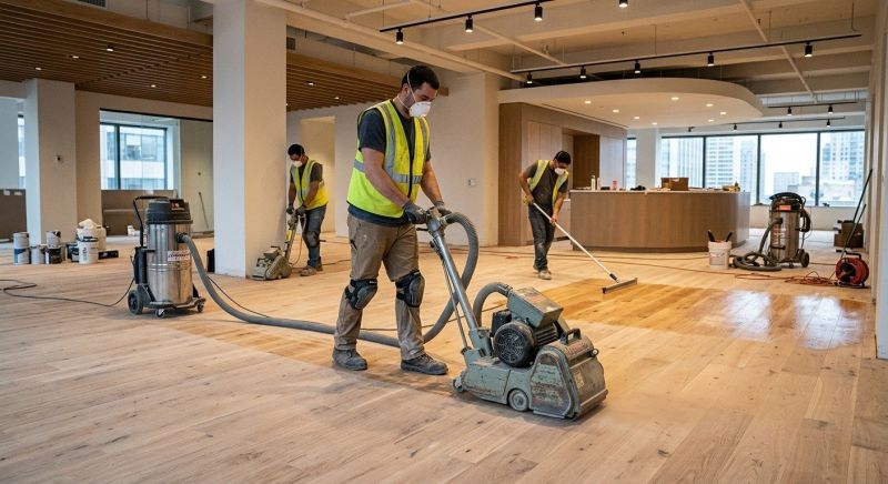 Commercial Hardwood Service in Milwaukee County, WI