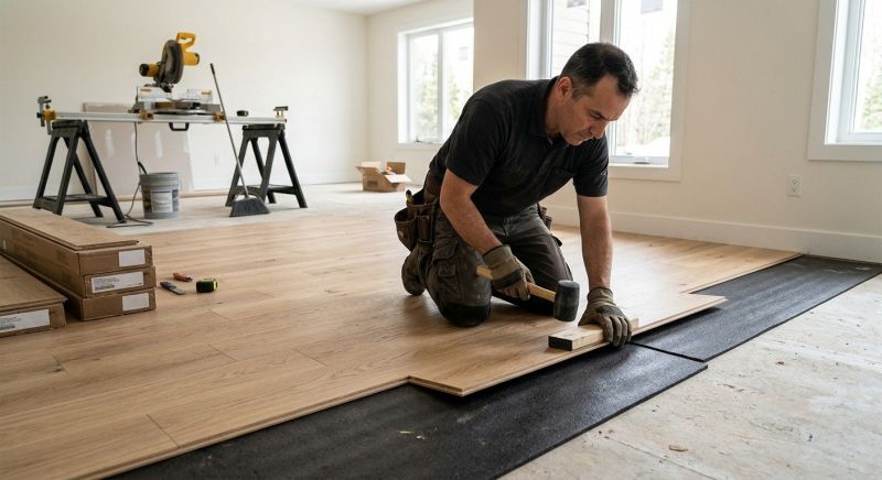 Engineered Wood Installation in Ozaukee County, WI