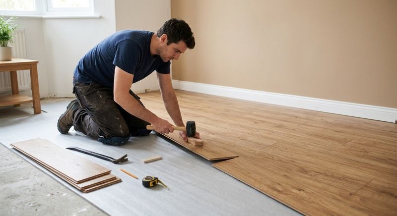 Laminate Floor Installation in Colgate, WI