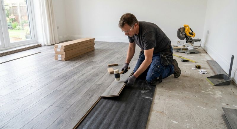 Laminate Floor Installation in Port Washington, WI