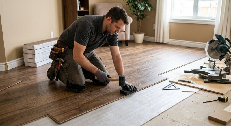 Laminate Floor Installation in Richfield, WI