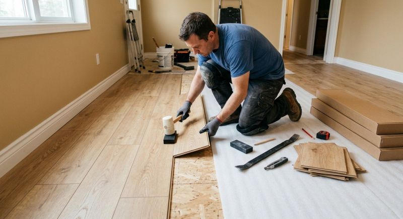 Laminate Floor Installation in Washington County, WI