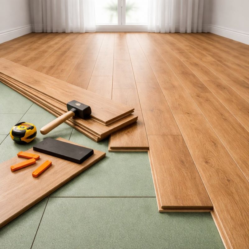 Laminate Floor Remodeling in Ozaukee County, WI