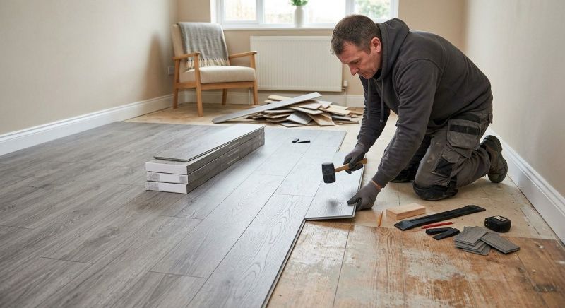 Laminate Floor Replacement in Fredonia, WI