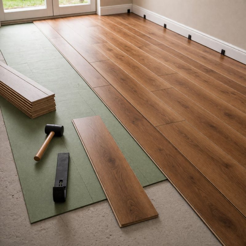 Laminate Floor Replacement in Hartland, WI