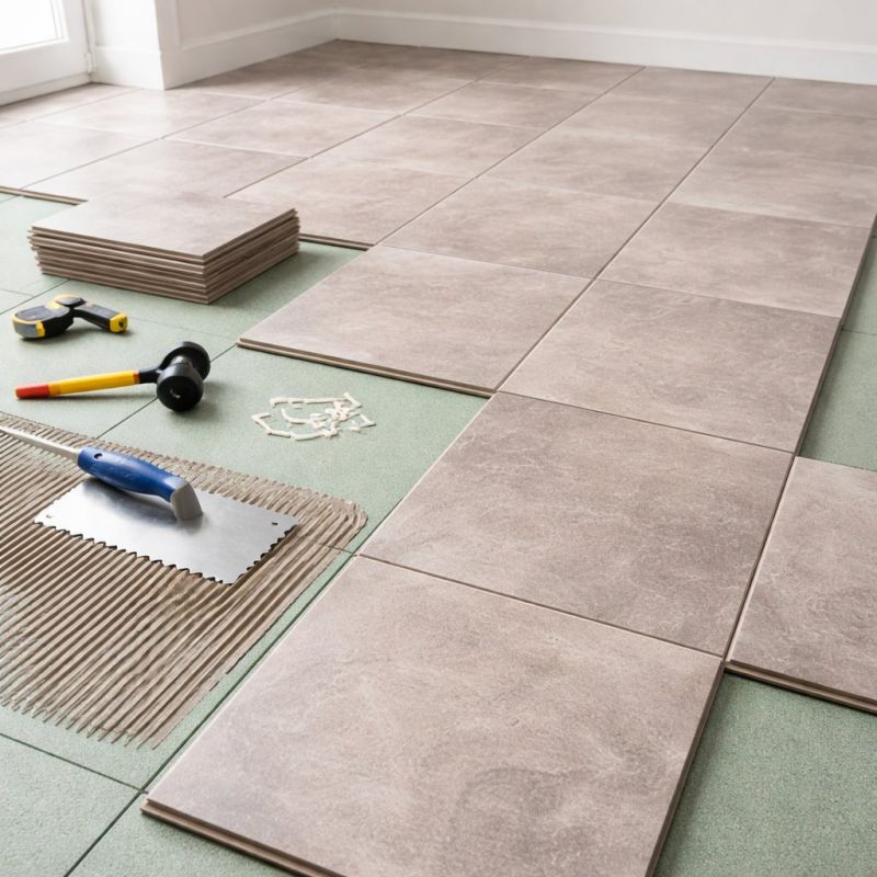 Laminate Tile Installation in Ozaukee County, WI