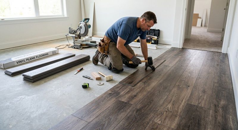 Linoleum Floor Installation in Ozaukee County, WI