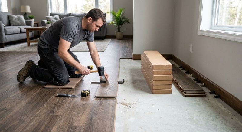 Luxury Vinyl Tile Installation in Elm Grove, WI