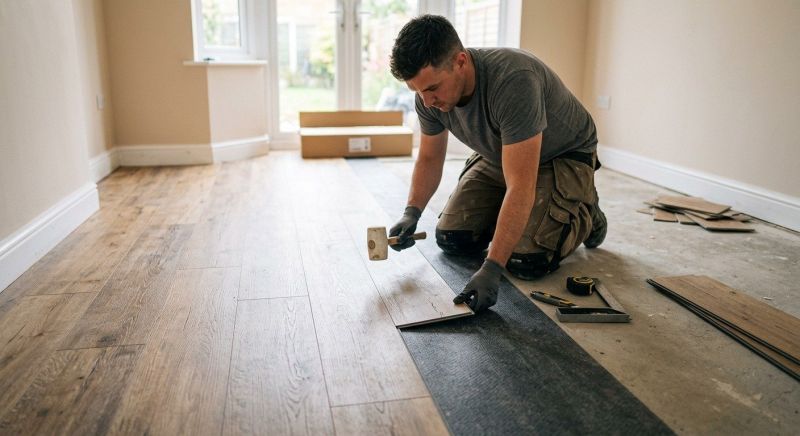Luxury Vinyl Tile Installation in Jackson, WI