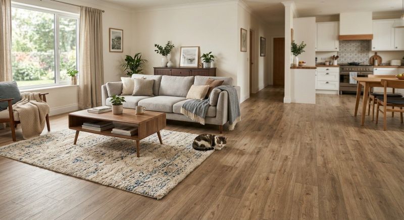 Luxury Vinyl Tile Installation in New Berlin, WI