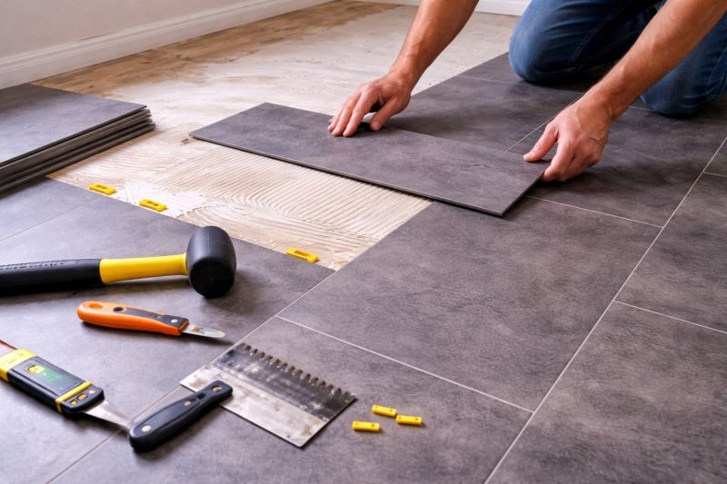 Luxury Vinyl Tile Installation in South Milwaukee, WI