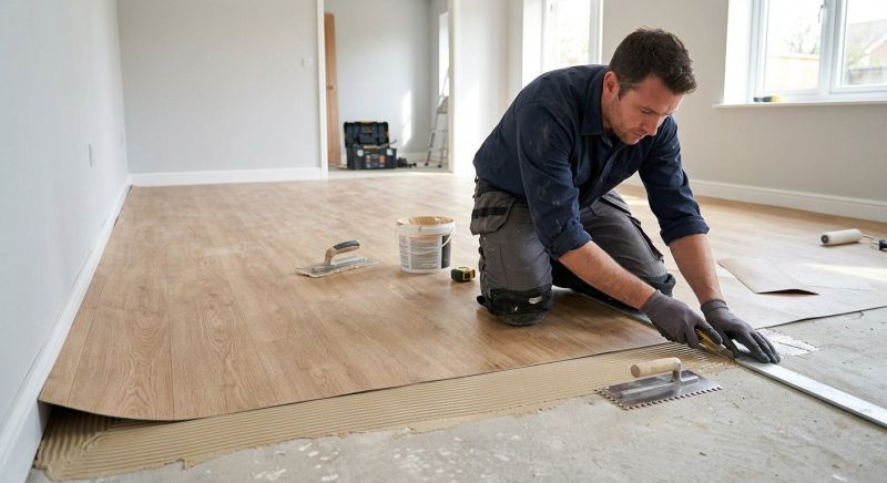 Sheet Flooring Installation in Greendale, WI