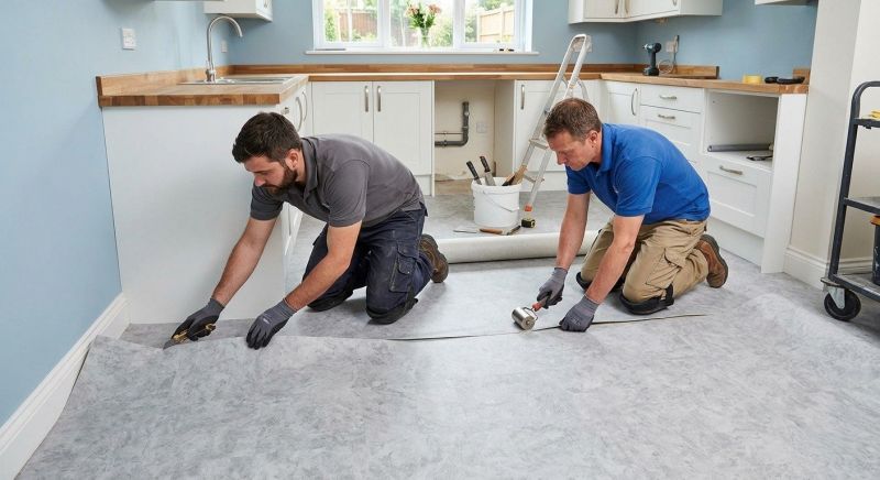 Sheet Linoleum Installation in Ozaukee County, WI