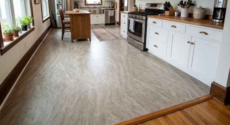 Sheet Linoleum Installation in Richfield, WI